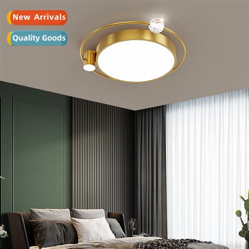 2023 copper ceiling lamp light luxury crystal -modern minima