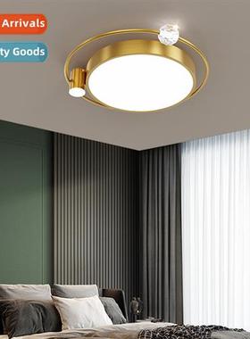 2023 copper ceiling lamp light luxury crystal -modern minima