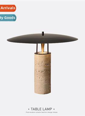 Scinavian -modern travertine table lamp ins style light luxu