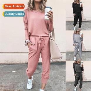 womens loose sleeved winter leisu new color Autumn solid