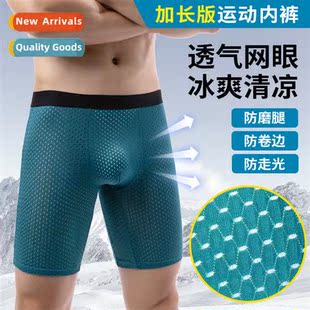 large sect ice thin summer size mens mesh silk briefs Sports