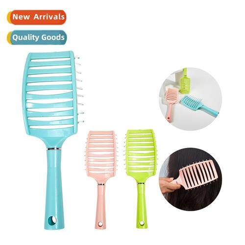Hairdressing Comb Mens Big Bend Comb Big Back Fluffy Curly C