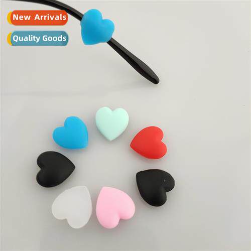 Eyeglasses leg anti-slip cover st anti-slip ring silice hear