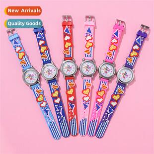 New listing quartz watch cute carto childrens watch silice s