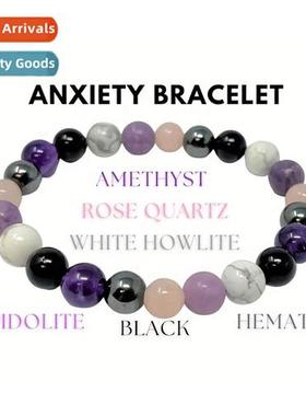 New listing Pink Crystal Amethyst Whe Pine Bracelet Jewelry