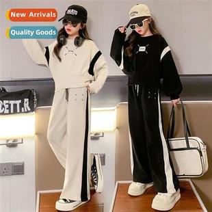 outer wear set new sweater childrens simple Autumn casual