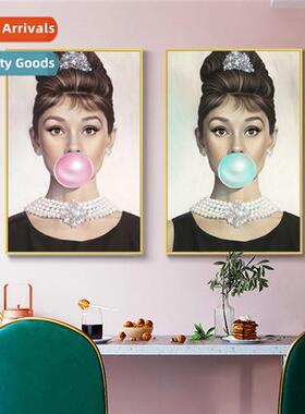 5d diamd painting new movie star goddess Audrey Hepburn hmad