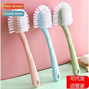 Five-sided multifunctial shoe brush hard bristle brush plast