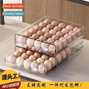 for Box Refrigerator Kchen Transparent Egg Cart Storage