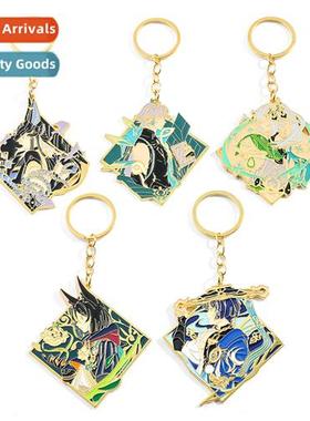 Original God around  keychain cute game character Haisen elf