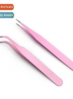 DIY colorful pointed elbow clip macar pink hmade hbook tweez