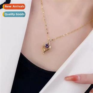 Niche Sight Tanium Tide Design ins Women Necklace First