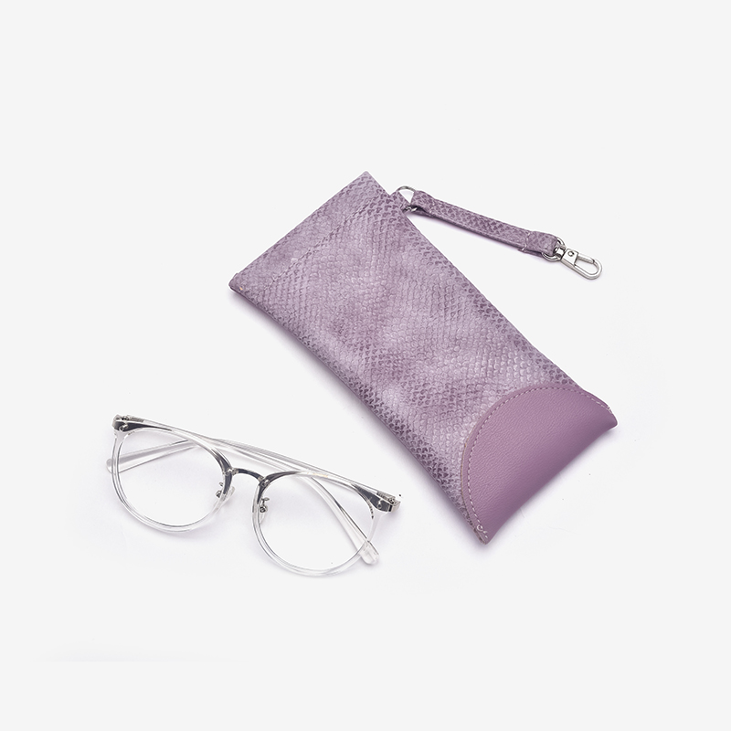 眼镜袋ins 女便携近视自动闭合太阳镜墨镜眼睛盒收纳包袋子男