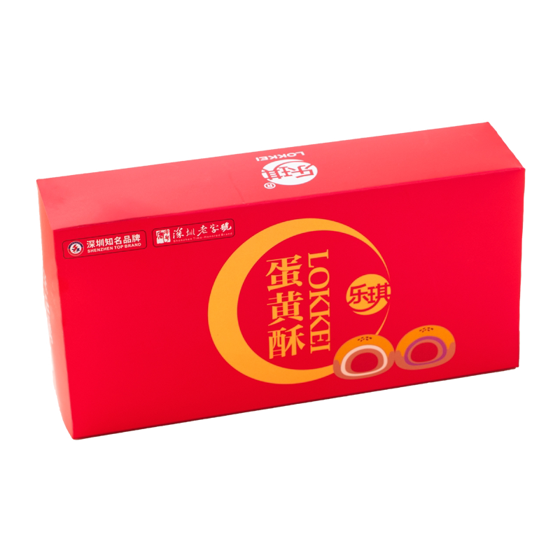 乐琪纯白莲蓉蛋黄酥2个装咸蛋雪媚娘皮手工广式中秋月饼