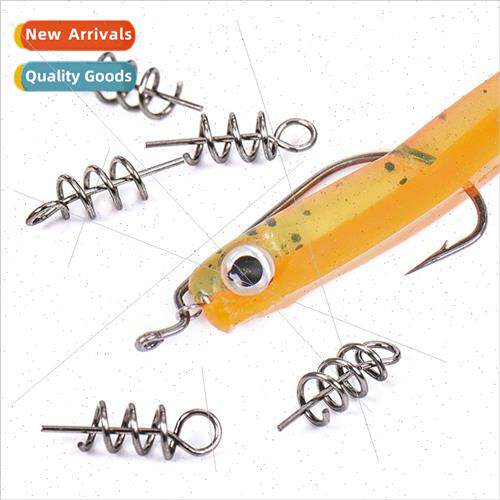 50pcs LUYA spring pin spring lock pin适用soft bait pin stain