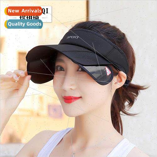 Summer women outdoor SPORT sports hollow top hat wider pull-