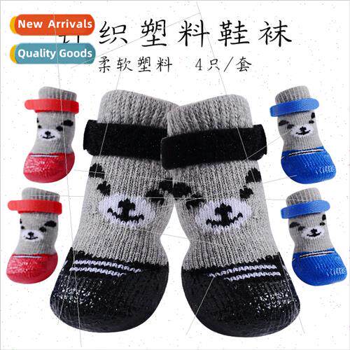 New pet shoes socks dog outdoor waterpro-slip footwear socks