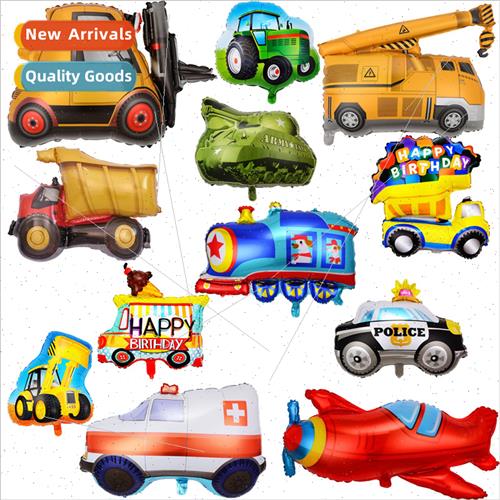 Balloon cartoon aluminium film balloon large aircraft cars t