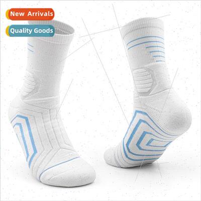 Heavy German mid-calf soccer socks mens childrens -slip sock