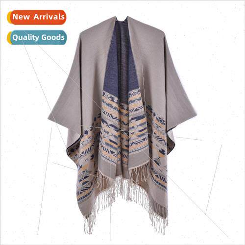 New ladies cashmere open shawl Yunnan warm photo camping boh
