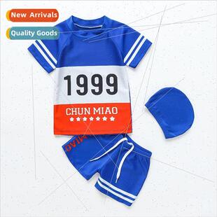 and new middle old years separates polyester swimsu Boys