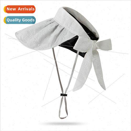 Summer outing bubble yarn sunscreen sun hat female large bri