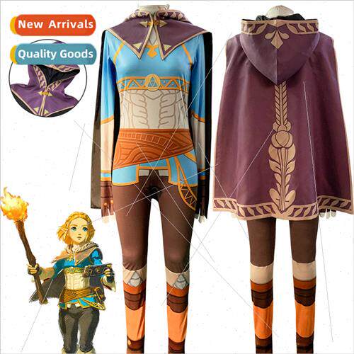 Breath of the Wild Princess cosplay leotard full Christmas c