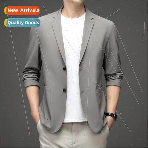 Ice silk clothes men summer new casual su ultra-thin creek s