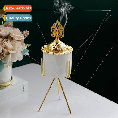 mple Modern Gold Incense Burner Middle East Arabian Gold Met