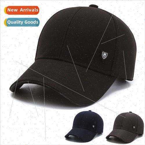 Middle-aged elderly hat men fall winter baseball cap sun-sha