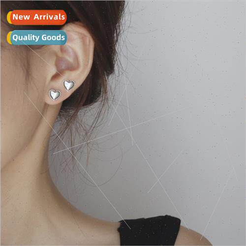 HK flavor retro earrings female nd lerary Mori Thai silver d