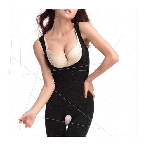 Onepcs magic clothes body shaping underwear belly support ch