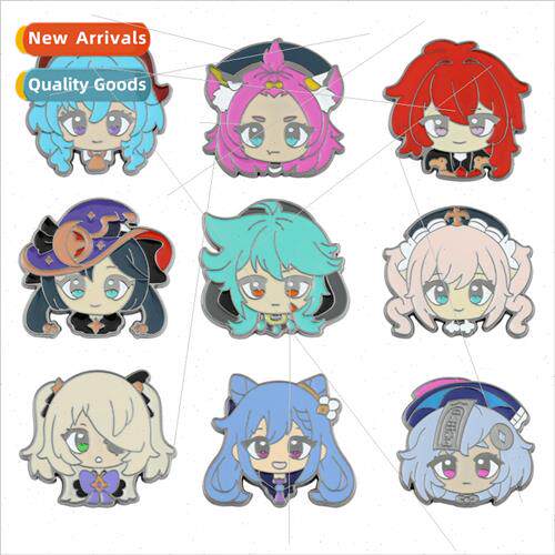 Binary niche hundred wh original God game anime badge Gan Yu