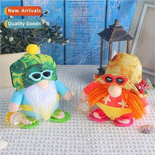 doll seaside bikini Cute old beach faceless man midget