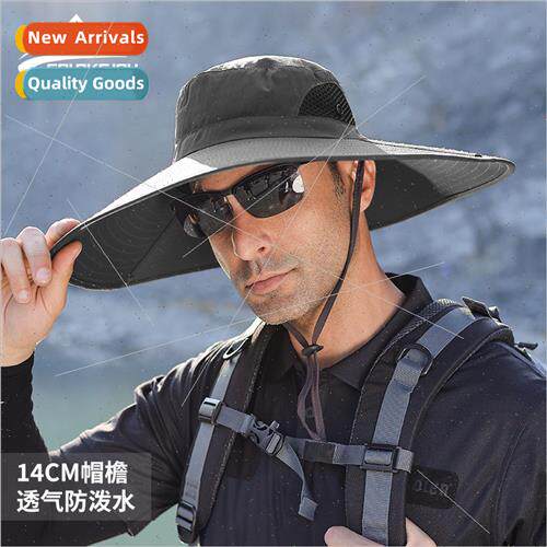 Hat mens fisherman hat quick-drying sun hat outdoor UV sunsc