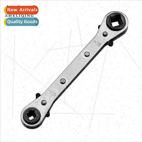 Double-ended elbow ratchet spanners Quad ratchet spanners Ra