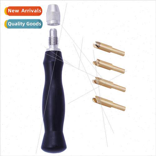 DIY Leather Tools Crimper Edge Sealing Ironing ne Crimper Se