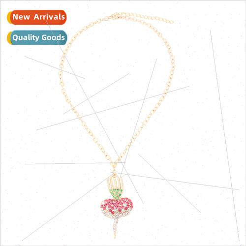 mple personaly niche new radish pendant necklace creative fa