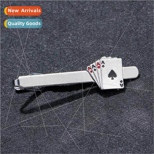 Europe Uned States fashion nd men tie clip Poker four A cuff
