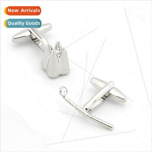 Dentist Tools Dental Oral Mirror Cufflinks Fun Wedding s Men