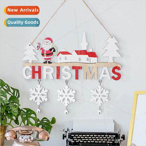 Christmas Wooden Hanging gn Door Hanging Decoration Party Sa
