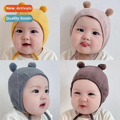 insKorea baby hat spring and fall thin section ear protectio