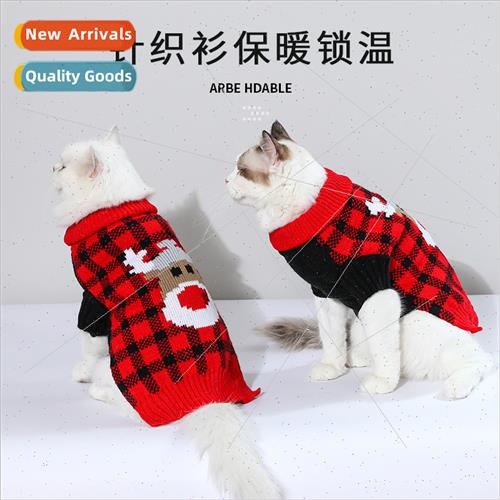 Christmas cute jumper puppy dog autumn winter clothes pet sm