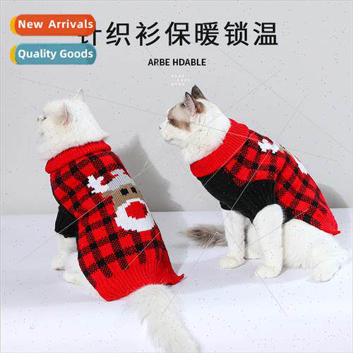Christmas cute jumper puppy dog autumn winter clothes pet sm