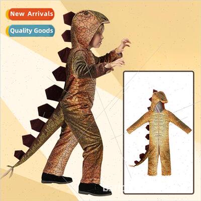 Halloween Kids Dinosaur Permance Costume Stegosaurus Role Pl