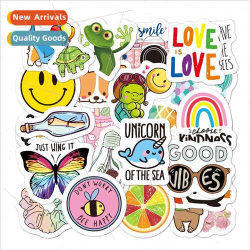 VSCO stickers 25 small size cartoon cute turtle waterprodeco