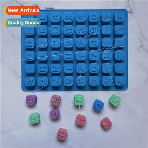 licone keyboard alphanumeric DIY cake ice cube cookie pastry