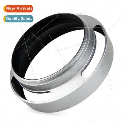 lver Leica Leica 55mm Scooped Metal Screw Hood Slanted Flowe