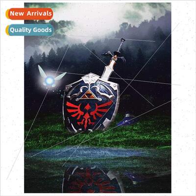 Sticky Diamond Cross Stch Shield Patch Drill Painting Handma