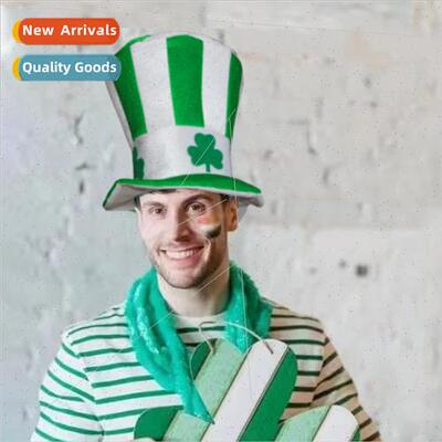 Holiday Party Supplies Irish Hat Shamrock Festival Hat cky S